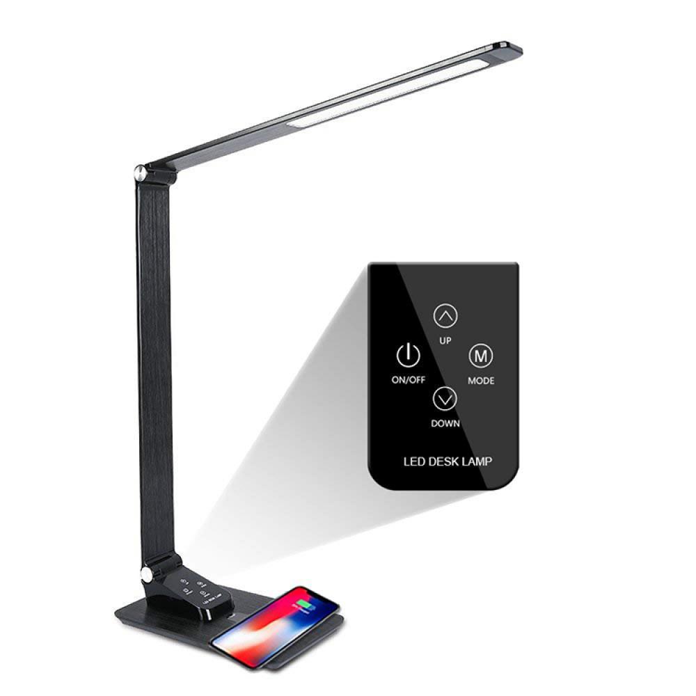 Q1 Wireless charging table lamp with color temperature adjustment, Color Temp Range 3000-6000K